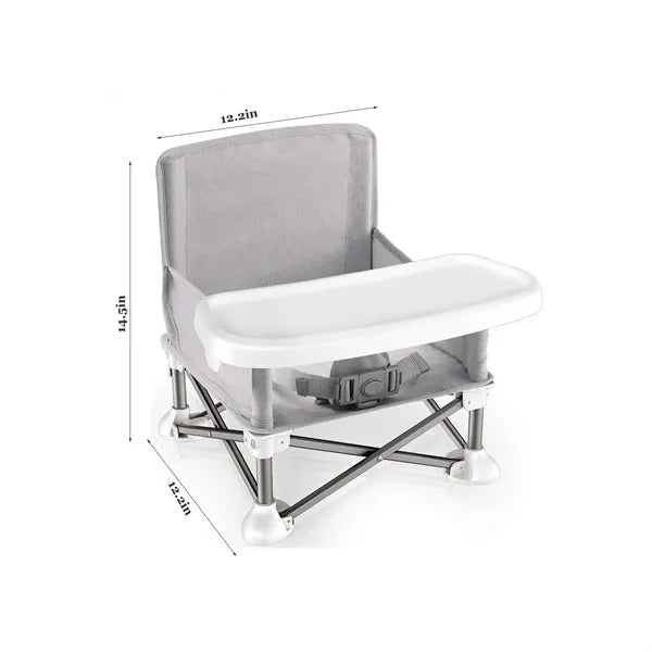 Portable Foldable Toddler Feeding Chair - Safe for Travel