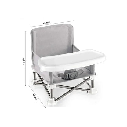 Portable Foldable Toddler Feeding Chair - Safe for Travel