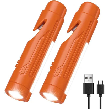 Emergency Safety Flashlight - Window Breaker & Strobe Light