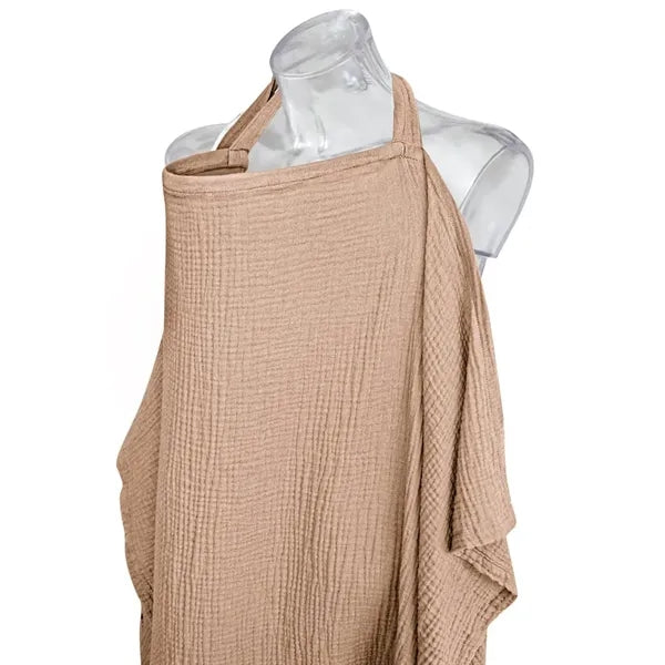 Adjustable Breathable Cotton Nursing Cover for Breastfeeding