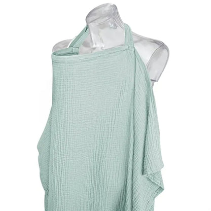 Adjustable Breathable Cotton Nursing Cover for Breastfeeding
