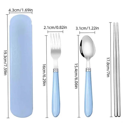 Portable Stainless Steel Cutlery Set