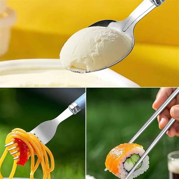 Portable Stainless Steel Cutlery Set