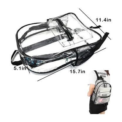 Large Clear PVC Backpack
