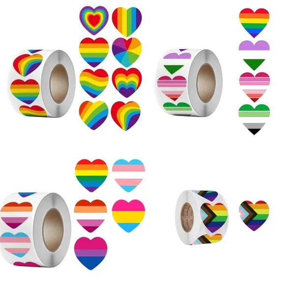 Rainbow Pride Stickers