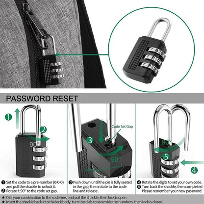 Travel Anti-theft Laptop Backpack