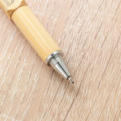6-in-1 Bamboo Tool Pen
