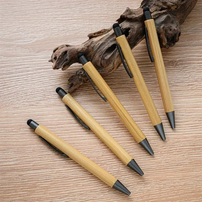 Eco-Friendly Bamboo Pen with Stylus