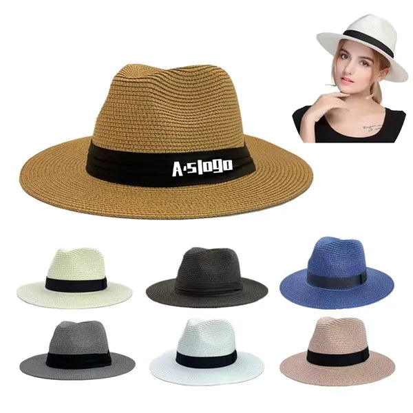 Wide Brim Straw Panama