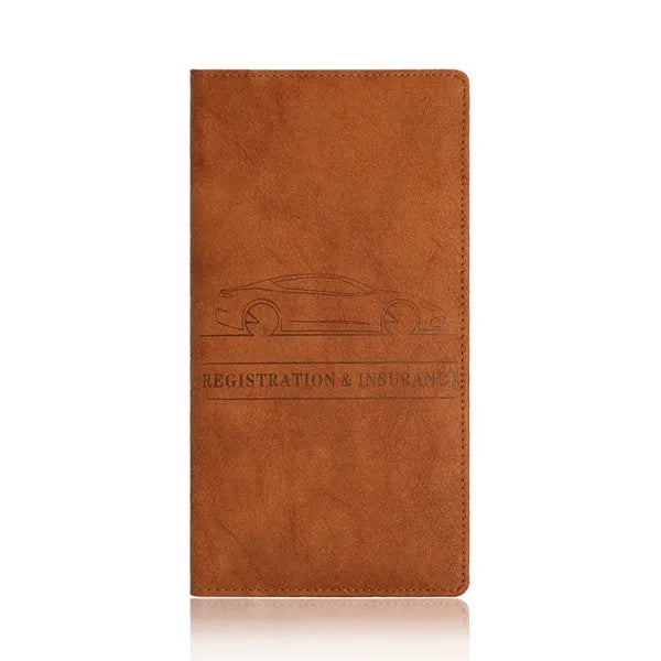 PU Leather Car Document Holder