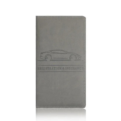 PU Leather Car Document Holder