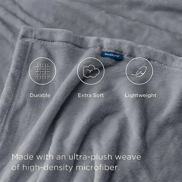 Soft Lightweight Fleece Bed Blankets