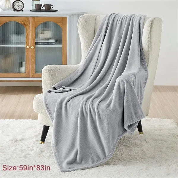 Soft Lightweight Fleece Bed Blankets