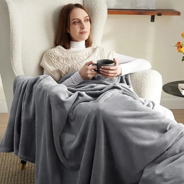 Soft Lightweight Fleece Bed Blankets