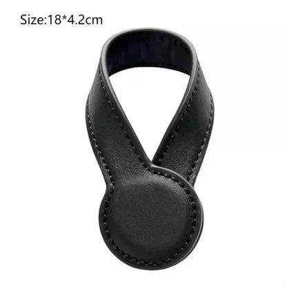 Multi-Purpose Leather Magnetic Hat Clip