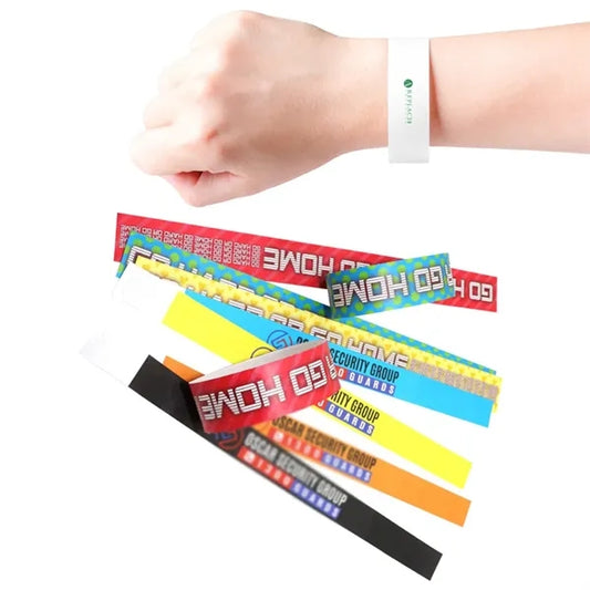Custom Full color Paper Wristbands