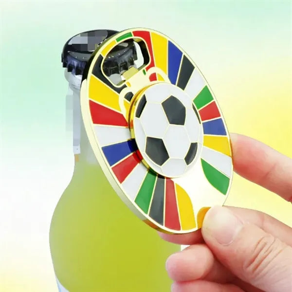 Soccer Fan Bottle Opener Magnet