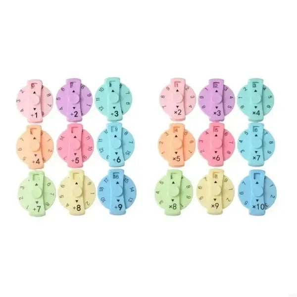 Math Learning Fidget Spinner