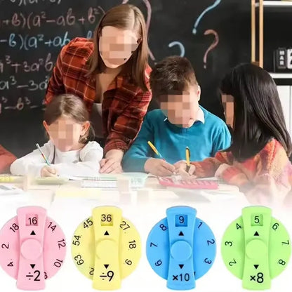 Math Learning Fidget Spinner