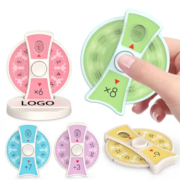 Math Fidget Spinner Toy
