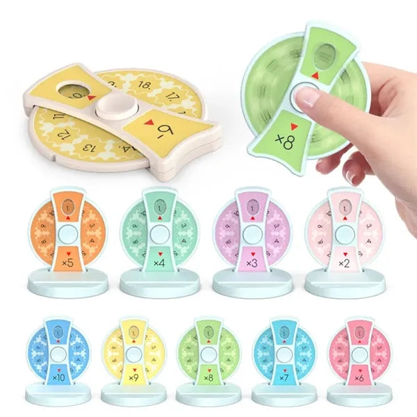 Math Fidget Spinner Toy