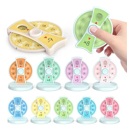 Math Fidget Spinner Toy
