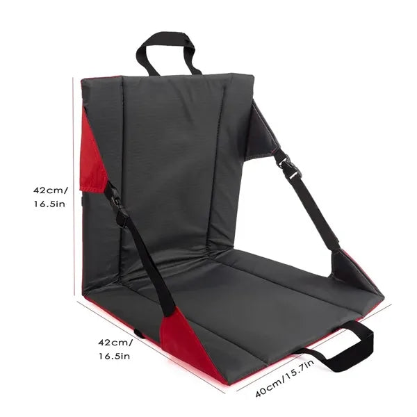 Portable Outdoor Camping Stadium Standing Back Seat Cushion