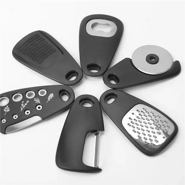 6-Piece Space-Saving Kitchen Cooking Gadgets Gift Set