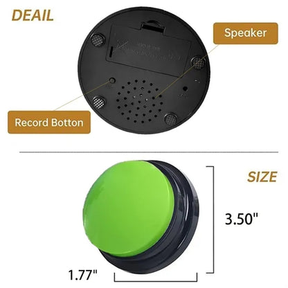 Pet Sound Box Interactivity Voice Recording Button