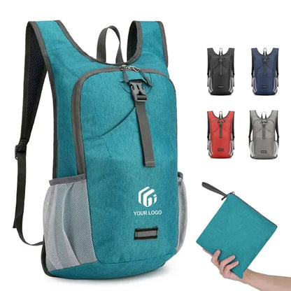 Large Capacity Foldable Lightweight Hiking Camping Backpack
