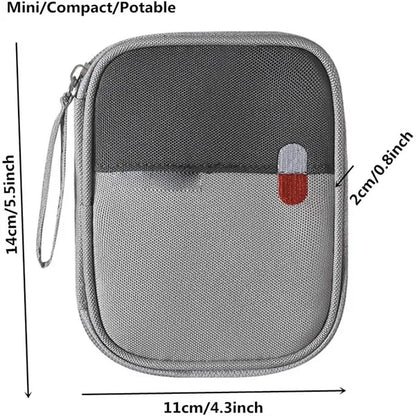 Portable First Aid Bag Medicine Pouch