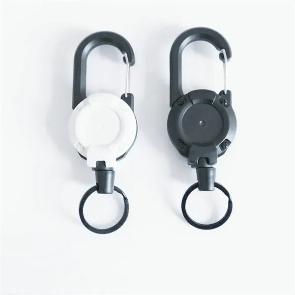 Outdoor Accessories Backpack Wire Rope Retractable Keychain