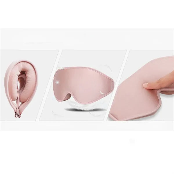 Airline Travel 3D Stereo Blackout Eye Mask For Sleep