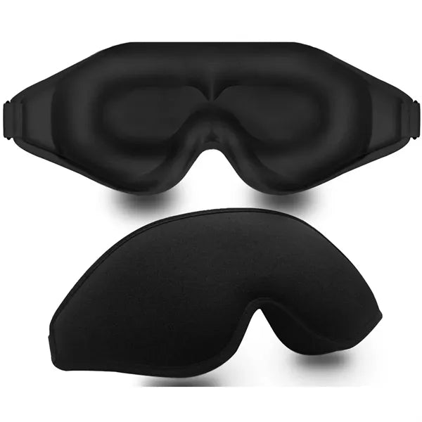 Airline Travel 3D Stereo Blackout Eye Mask For Sleep