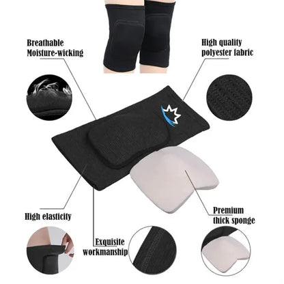 Soft Breathable Volleyball Sponge Knee Pads