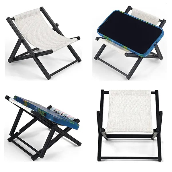 Fabric Chair Shape Mobile Phone Holder Heat Transfer Custom
