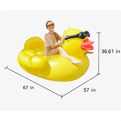 Duck Pool Float Floaties Inflatable Toys