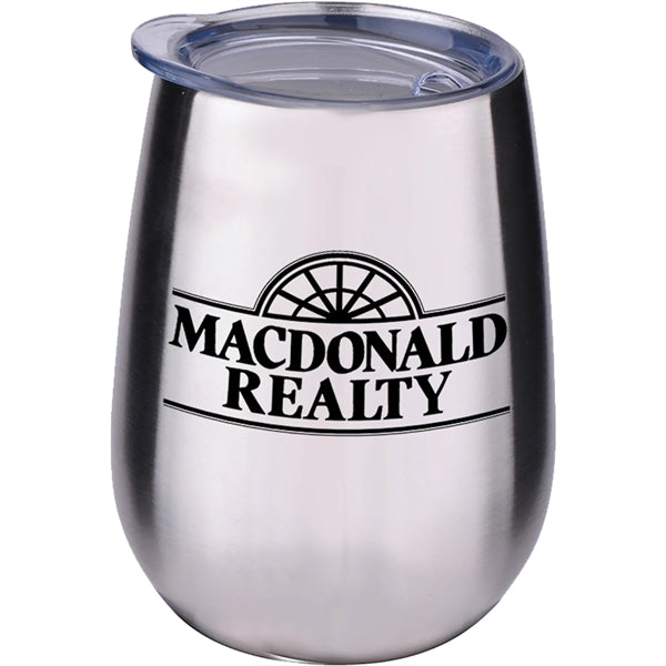 10 oz. Stainless Stemless Wine Tumbler