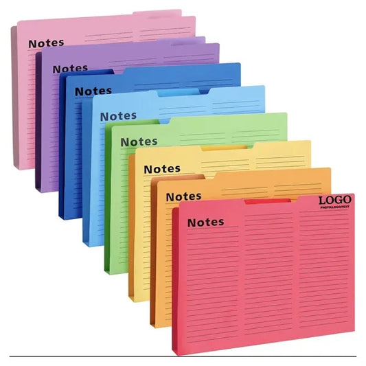 Colored Tab File Folders Letter Size