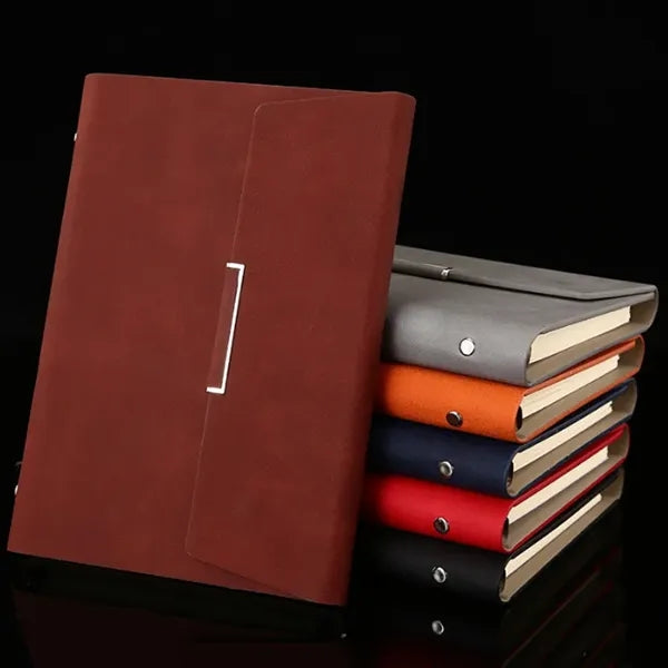 A5/B5 Leather Notebook Gift Set