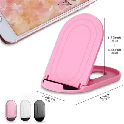 Portable Foldable Desktop Cell Phone Holder