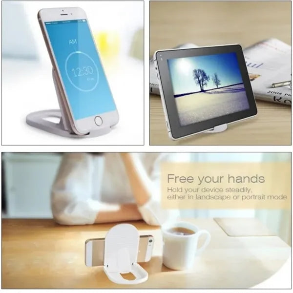 Portable Foldable Desktop Cell Phone Holder