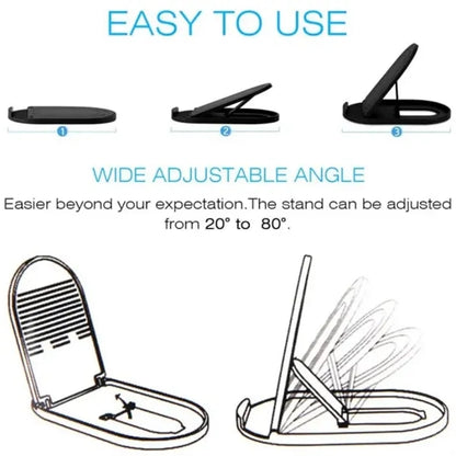 Portable Foldable Desktop Cell Phone Holder