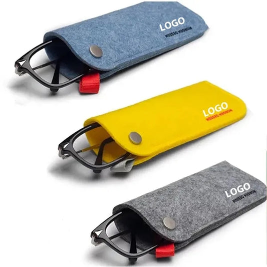 Soft Felt Eyeglass Case