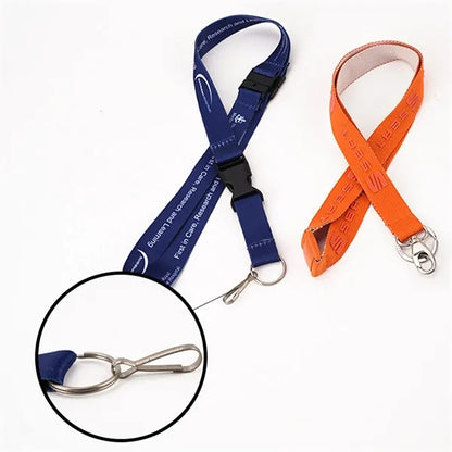 New Customized Nylon Jacquard Lanyard