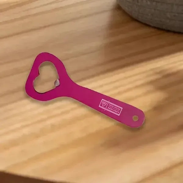 Custom Heart Shaped Bottle Openers