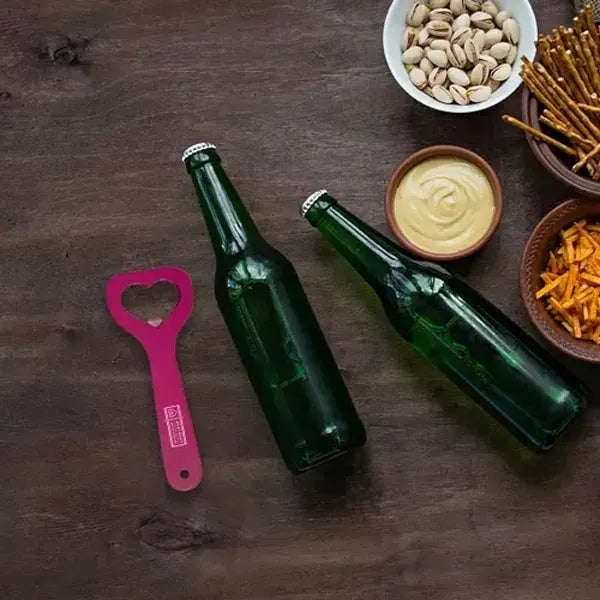 Custom Heart Shaped Bottle Openers