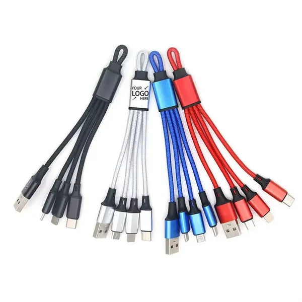 Keychain One To Three Data Cables