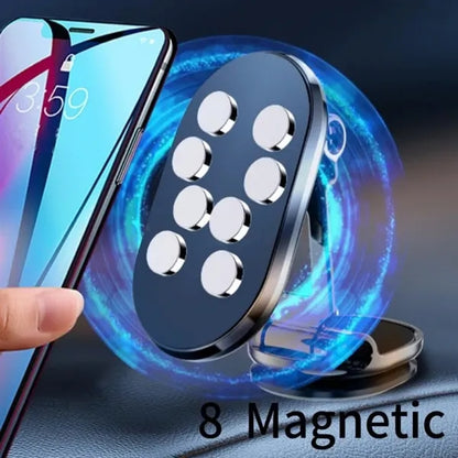 Magnetic Phone Holder Car Mount with 360 degree Rotation