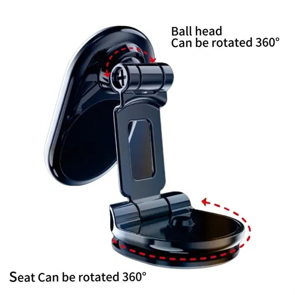 Magnetic Phone Holder Car Mount with 360 degree Rotation